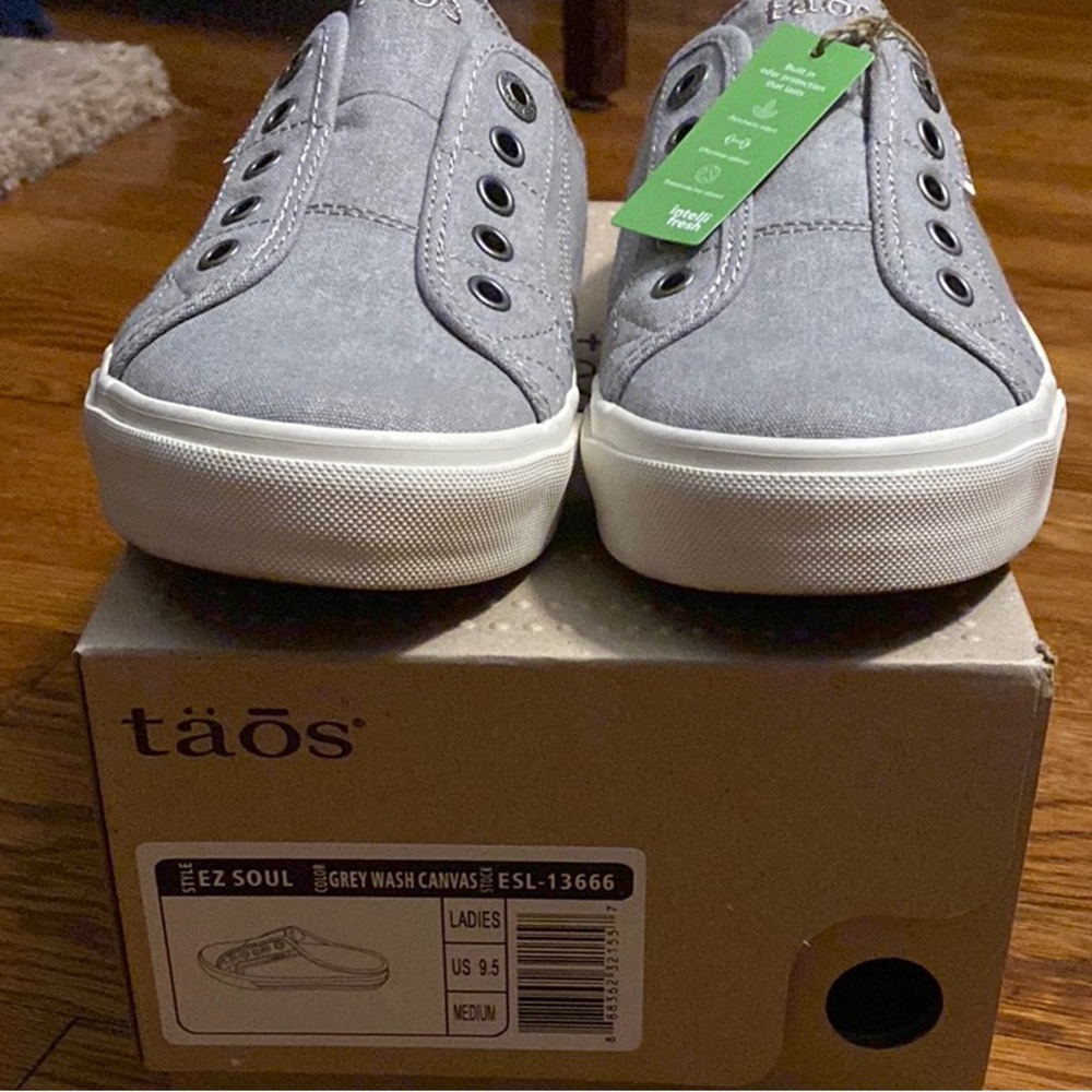 Taos Grey Ez Soul Canvas Sneakers